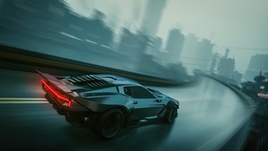 Quadra Turbo R V Tech, Cyberpunk 2077, 2021 Games, Games, 4K wallpaper
