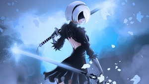 Nier Automata, Games, Artist, Artwork, Digital Art, Artstation, 4K wallpaper