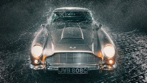 Aston Martin Db5, Aston Martin, Cars, Rain, 4K wallpaper