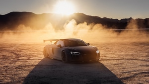 Audi R8, Audi, Cars, 2021 Cars, Behance, Desert, 4K wallpaper
