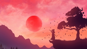 Samurai, Warrior, Sword, Artist, Artwork, Digital Art, Deviantart, 4K wallpaper