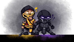 Scorpion, Sub Zero, Mortal Kombat, Games, Deviantart, 4K wallpaper