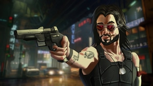 Keanu Reeves, Cyberpunk 2077, 2021 Games, Games, Artstation, 4K wallpaper