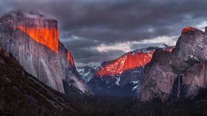 Yosemite, Valley, Nature, Mountains, 4K wallpaper
