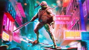 Ninja Turtle, Cyberpunk, Artist, Artwork, Digital Art, 4K wallpaper