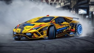 Lamborghini, Drifting Cars, Cars, Artist, Artwork, Digital Art, Artstation, 4K wallpaper