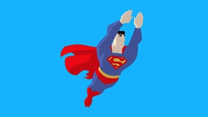 Superman, Superheroes, Minimalism, Minimalist, Artist, Artwork, Digital Art, 4K wallpaper