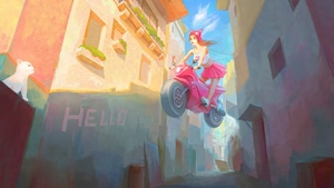 Biker, Artist, Artwork, Digital Art, Artstation, 4K wallpaper
