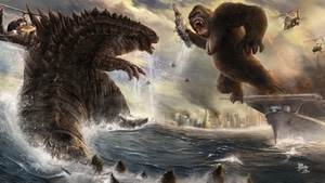 Godzilla Vs Kong, Movies, 2021 Movies, Artstation, 4K wallpaper