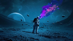 Astronaut, Artist, Artwork, Digital Art, Deviantart, 4K wallpaper