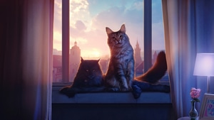Cats, Cat, Animals, Deviantart, Artist, Artwork, Digital Art, 4K wallpaper