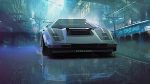 Lamborghini Countach, Lamborghini, Cars, Artist, Artwork, Digital Art, Artstation, 4K wallpaper