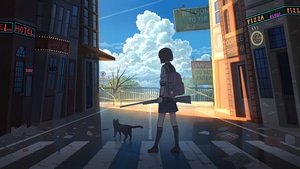 Anime Girl, Anime, Artist, Artwork, Digital Art, 4K wallpaper
