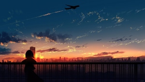 Anime Girl, Anime, Alone, Artist, Artwork, Digital Art, 4K wallpaper