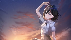 Anime Girl, Anime, Artist, Artwork, Digital Art, 4K wallpaper