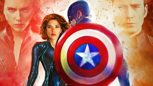 Black Widow, Captain America, Superheroes, Artist, Artwork, Digital Art, Artstation, 4K wallpaper