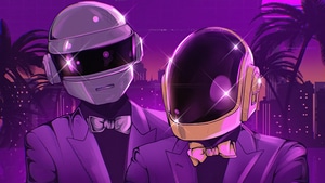 Daft Punk, Music, Helmet, Artstation, 4K wallpaper