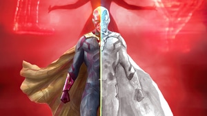 Wanda Vision, Vision, Tv Shows, Poster, Artstation, 4K wallpaper