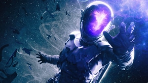 Astronaut, Artist, Artwork, Digital Art, Space, Artstation, 4K wallpaper