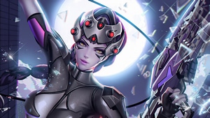 Widowmaker, Overwatch, Games, Fantasy Girls, Artstation, 4K wallpaper