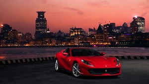 Ferrari 812, Ferrari, 2021 Cars, Cars, 4K wallpaper
