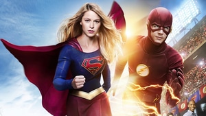 Supergirl, Flash, Superheroes, Tv Shows, 4K wallpaper
