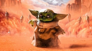 Baby Yoda, The Mandalorian, Tv Shows, 4K wallpaper