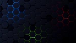Polygon, Abstract, Dark, 4K wallpaper