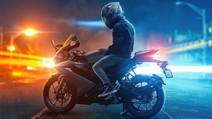 Yamaha, Biker, Artist, Artwork, Digital Art, 4K wallpaper