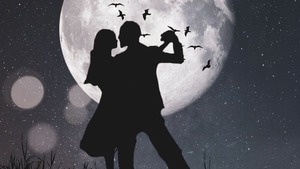 Couple, Love, Dancing, Artist, Artwork, Digital Art, 4K wallpaper