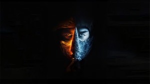 Mortal Kombat Movie, Mortal Kombat, Movies, 2021 Movies, Logo, Dark, Black, 4K wallpaper