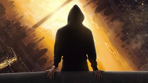 Hoodie, Alone, Artist, Artwork, Digital Art, 4K wallpaper