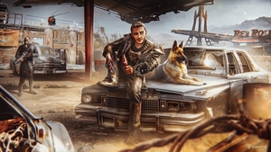 Fallout, Artist, Artwork, Digital Art, Dog, 4K wallpaper