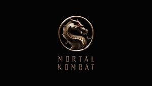 Mortal Kombat Movie, Mortal Kombat, Movies, 2021 Movies, Logo, Dark, Black, 4K wallpaper