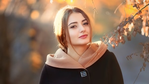 Girls, Model, Winter, Autumn, 4K wallpaper