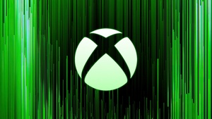 Xbox logo, Green abstract, Green aesthetic, 4K wallpaper