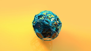 Justin Maller, Abstract, Shapes, Artist, Artwork, Digital Art, 4K wallpaper