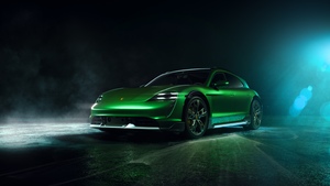 Porsche Taycan Turbo S Cross Turismo, 2024, 4K wallpaper