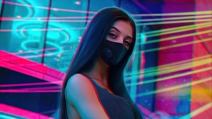 Mask, Artist, Artwork, Digital Art, 4K wallpaper