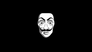Anonymus, Mask, Computer, Dark, Black, 4K wallpaper