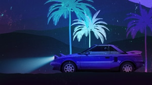 Retro, Artist, Artwork, Digital Art, 4K wallpaper