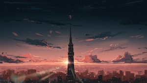 Artist, Artwork, Digital Art, Buildings, 4K wallpaper