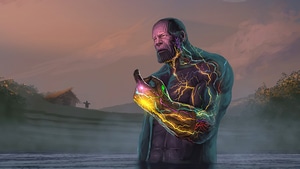 Thanos, Supervillain, Superheroes, Artist, Artwork, Digital Art, 4K wallpaper