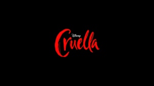 Cruella, Disney, 2021 Movies, Movies, Logo, Dark, Black, 4K wallpaper