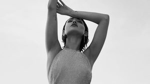 Eiza Gonzalez, Music, Celebrities, Girls, Monochrome, Black And White, 4K wallpaper