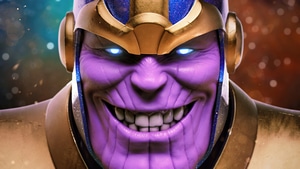 Thanos, Supervillain, Artist, Artwork, Digital Art, Artstation, 4K wallpaper