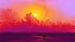 Couple, Love, Artist, Artwork, Digital Art, Deviantart, 4K wallpaper