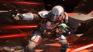 The Mandalorian Season 3, The Mandalorian, Tv Shows, Star Wars, Artstation, Baby Yoda, 4K wallpaper