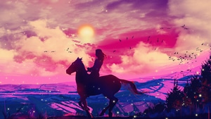 Horse, Artist, Artwork, Digital Art, Artstation, 4K wallpaper