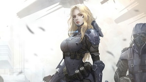 Scifi, Gun, Artist, Artwork, Digital Art, Artstation, 4K wallpaper